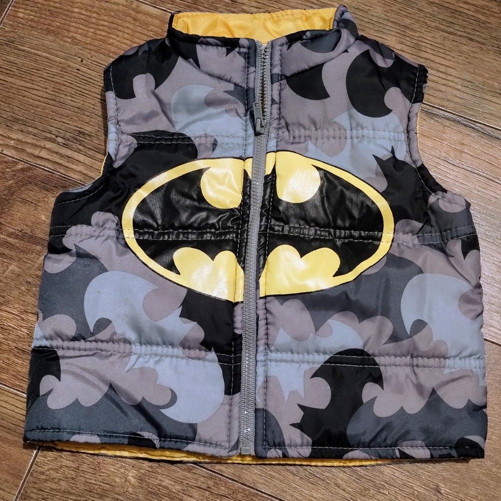 Batman puffer vest